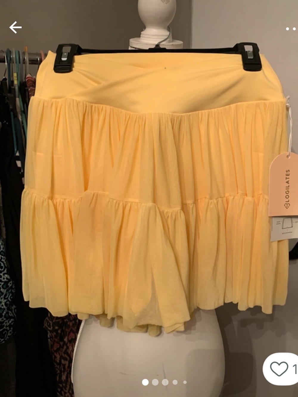 Blogilates Yellow Skirt | Size L | NWT 💛 - Picture 5 of 5